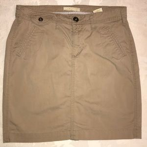 Khaki skirt